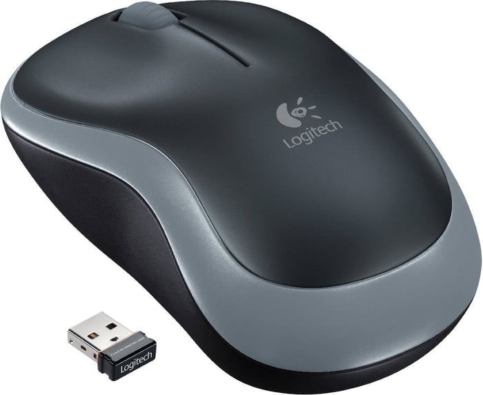 Мышь LOGITECH M185 Wireless Mouse Grey | Фото 3