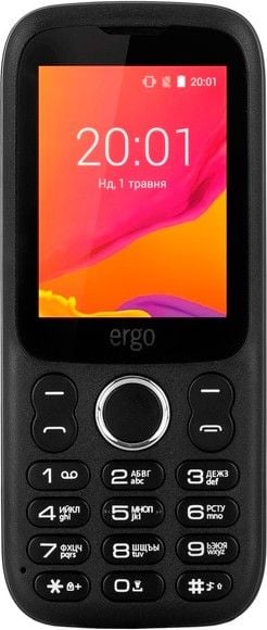 Мобильный телефон Ergo F241 Talk Dual Sim Black | Фото 2