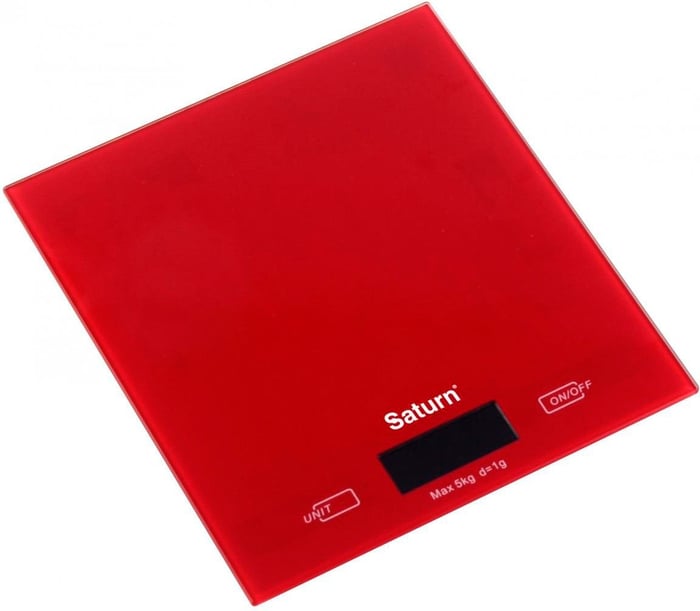 Ваги кухонні SATURN ST-KS7810 Red | Фото 2