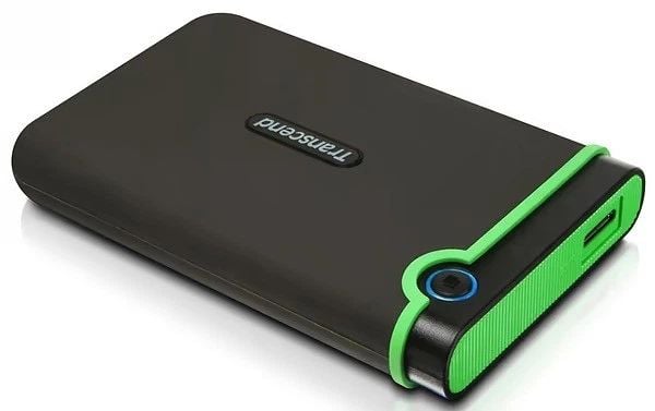 Жорсткий диск зовнішній TRANSCEND HDD ext 2.5" USB 1.0TB StoreJet 25M3 Iron Gray Slim (TS1TSJ25M3S) | Фото 2