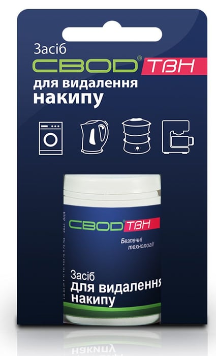 Чистячий засіб для побутової техніки СВОД ТВН для видалення накипу (50г) | Фото 2