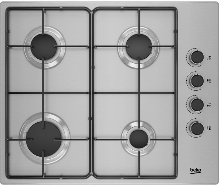 Газовая варочная поверхность Beko HIGG 64123 SX | Фото 2