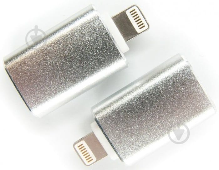 Адаптер OTG USB - LIGHTNING GREY DENGOS (ADP-016) | Фото 3