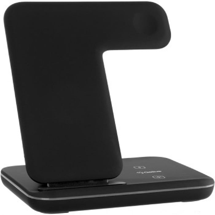 Мережевий зарядний пристрій Gelius Pro Wireless Charger 3in1 15W GP-AWC01 Black | Фото 3