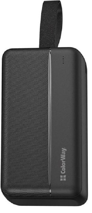 Акумулятор ColorWay УМБ 30 000 mAh High-power 2(USB QC3.0 + USB-C Power Delivery 22.5) Black | Фото 2