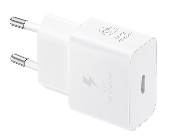 Мережевий зарядний пристрій Samsung 25W Travel Adapter White/EP-T2510NWEGEU | Фото 2