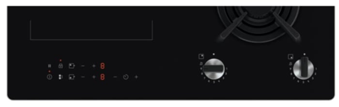 Комбинированная варочная поверхность ELECTROLUX KDI641723K | Фото 3