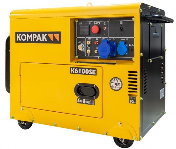 Генератор KOMPAK K6100SE 5000/5500 W | Фото 3