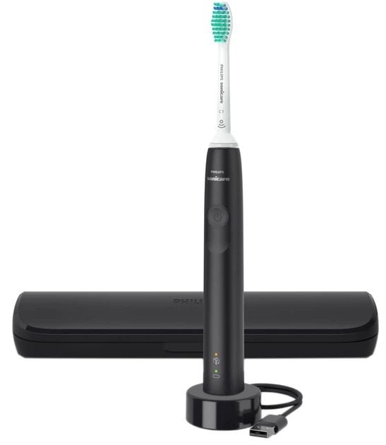 Електрична зубна щітка PHILIPS HX3673/14 Sonicare Чорний | Фото 2