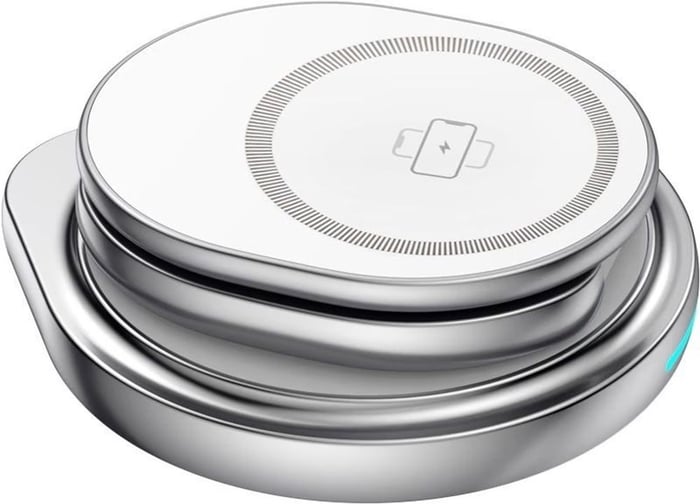 Мережевий зарядний пристрій Gelius Foldy 3в1 15W GP-WC011 White | Фото 3