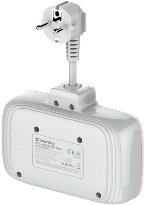 Мережевий фільтр ColorWay 2x220V/3xUSB-A/1xUSB-C | Фото 3