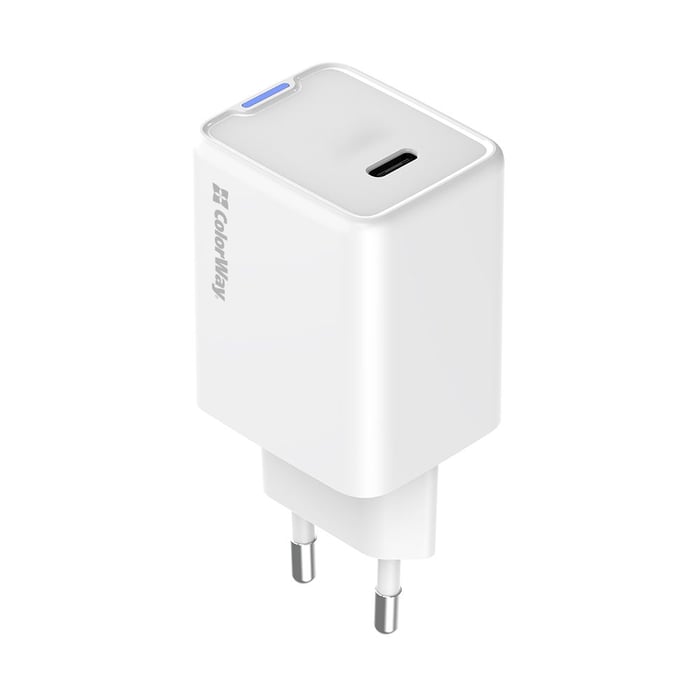 Автомобільний зарядний пристрій ColorWay GaN Mini 45W PD Port PPS USB-C біле | Фото 3