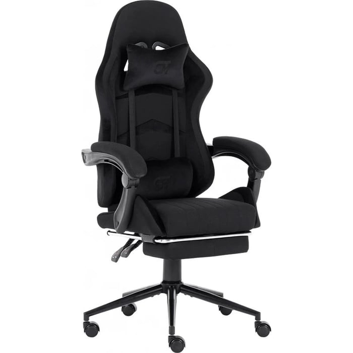 Кресло для геймера GT Racer X-2324 Black Suede (X-2324 Fabric Black Suede) | Фото 3