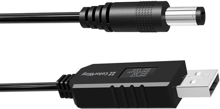 Кабель HDMI ColorWay 12V (USB-DC 5.5х2.5mm) 1 м чорний | Фото 3