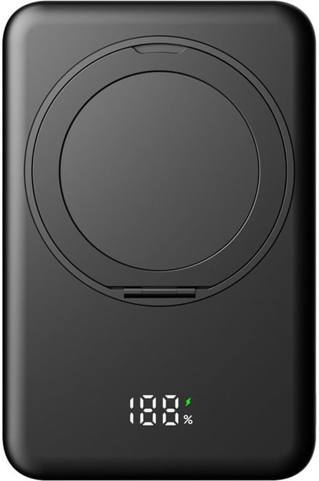 Акумулятор Gelius HOLDIX GP-PBW302 Magnetic Wireless Charge 15W 10000mAh Black | Фото 3