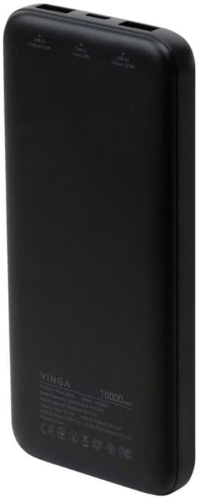 Аккумулятор Vinga 10000 mAh 10W Black (VPBB10) | Фото 3
