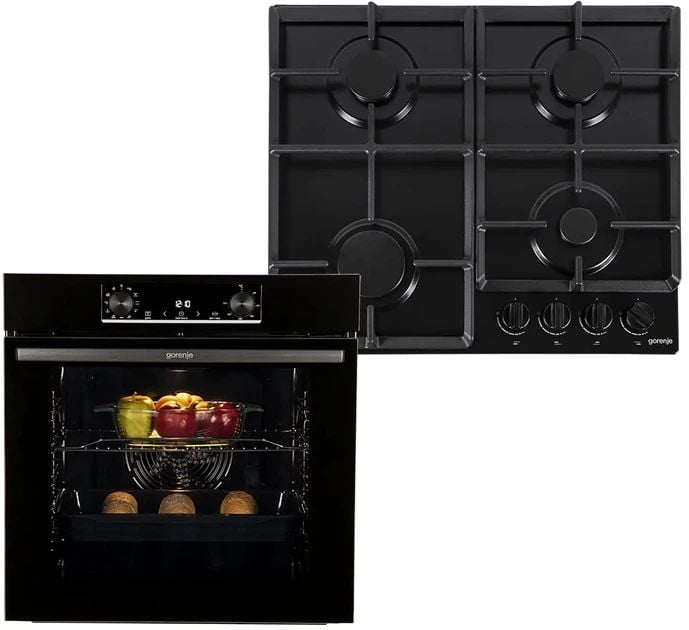 Комплект (духовой шкаф + варочная поверхность) GORENJE BO6735E02BK + G641EB | Фото 2