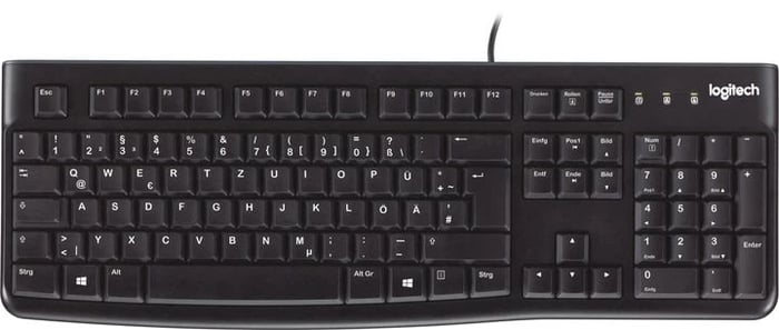 Клавіатура LOGITECH K120 Ukr (920-002643) мембранна, USB, чорна | Фото 2