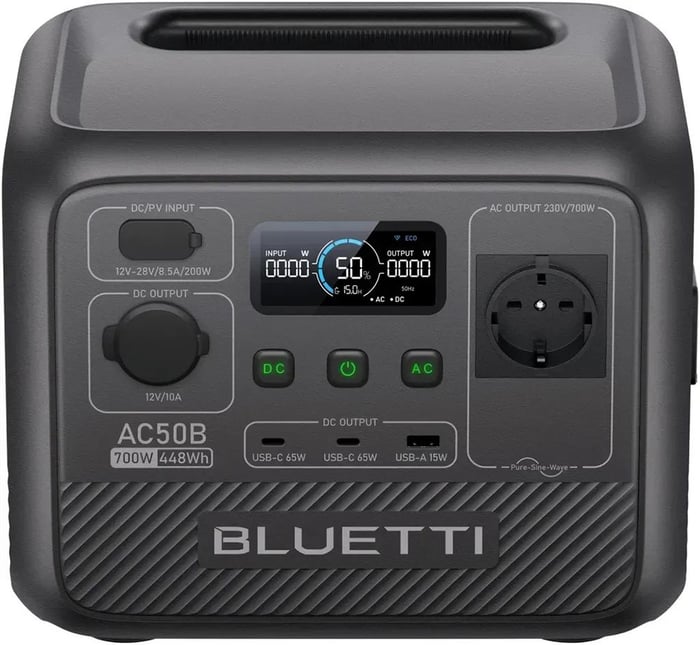 Зарядна станція Bluetti AC50B 700W, 448Wh | Фото 3