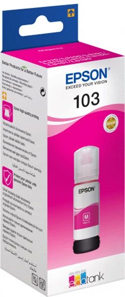 Чернила для принтеров Epson 103 Magenta (C13T00S34A) | Фото 3