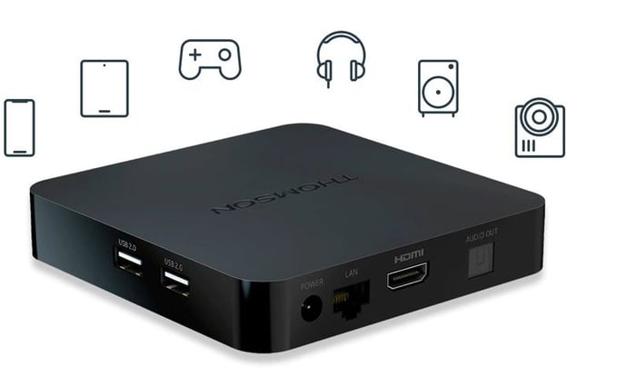Приставка Smart TV THOMSON Google TV Streaming Box 240M (4K) | Фото 3