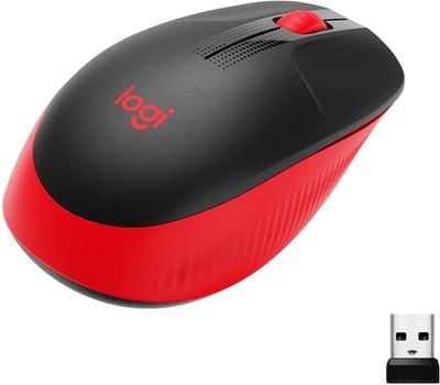 Миша LOGITECH M190 Full-size Червоний (910-005908) | Фото 3