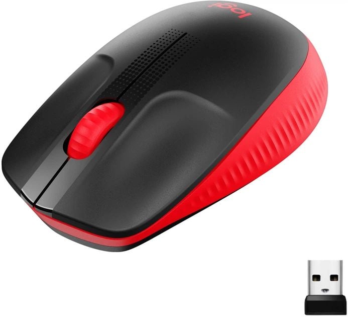 Миша LOGITECH M190 Full-size Червоний (910-005908) | Фото 2