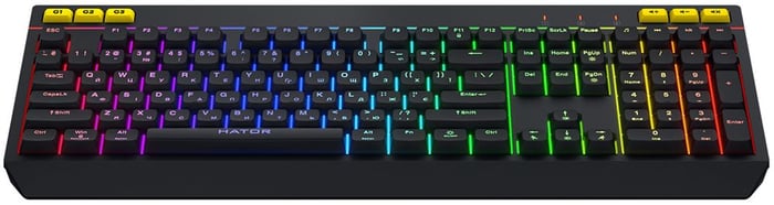 Клавиатура Hator Icefall USB Black (HTK402UA) | Фото 3