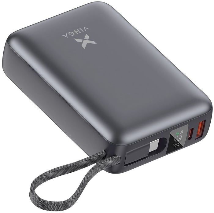 Аккумулятор Vinga 20000 mAh 45W Display Cable (VPBB2045C) | Фото 3