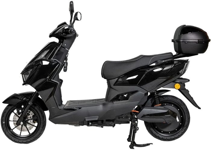 Электроскутер Atlas Tiger Box 2000W Black | Фото 3