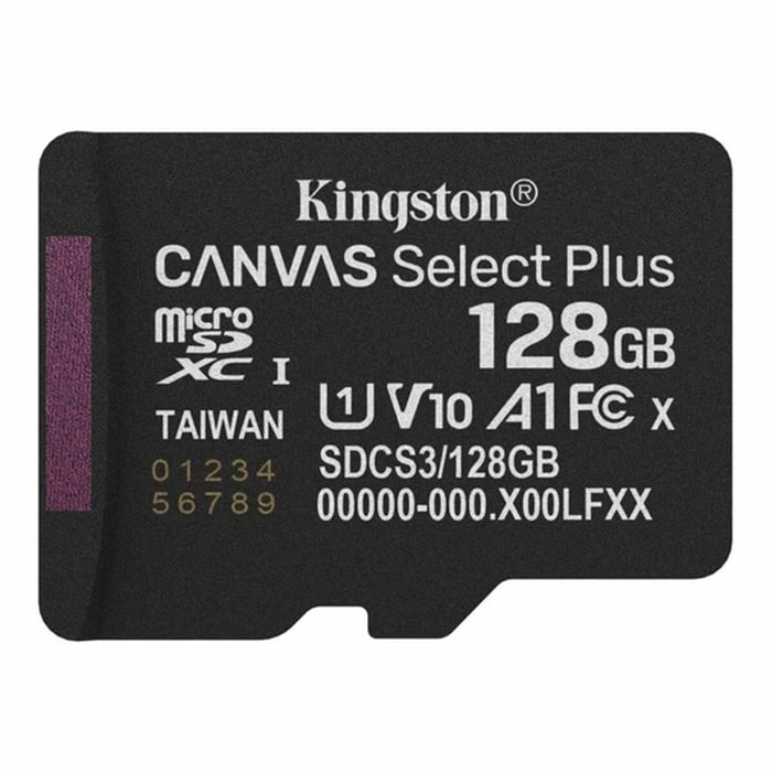 Карта пам'яті microSD KINGSTON microSDXC (UHS-1)Canvas Select Plus Gen3 128Gb class 10 А1 (R-150MB/s) | Фото 2