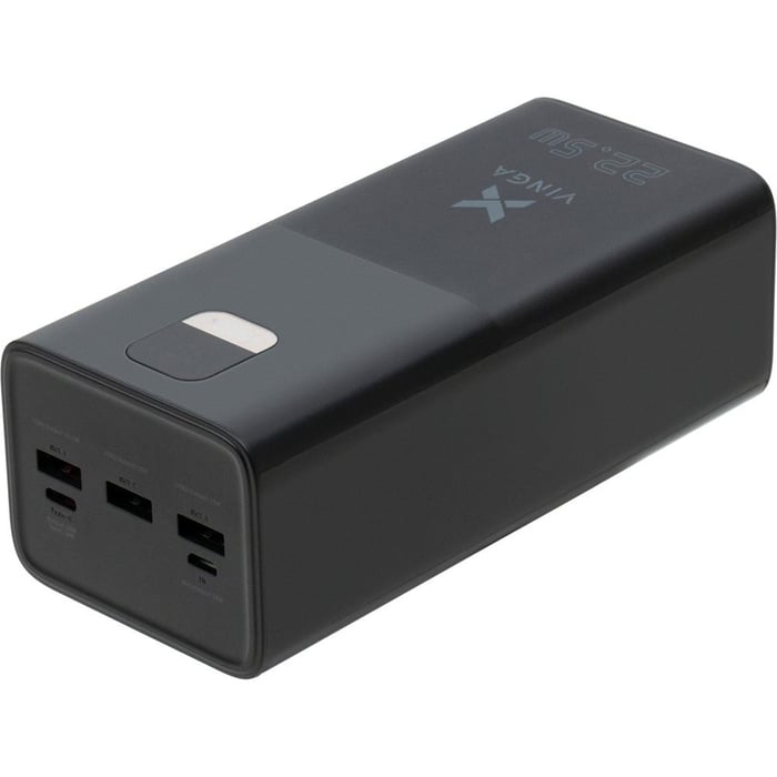 Аккумулятор Vinga 40000 mAh 22.5W Display Black (VPBB4022) | Фото 3
