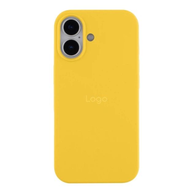 Чехол для смартфона МДА (Silicone Case logo) для Apple iPhone 17 (Желтый) | Фото 2