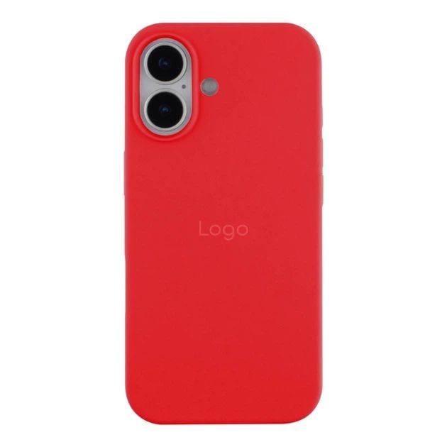 Чехол для смартфона МДА (Silicone Case logo) для Apple iPhone 17 (Красный) | Фото 2