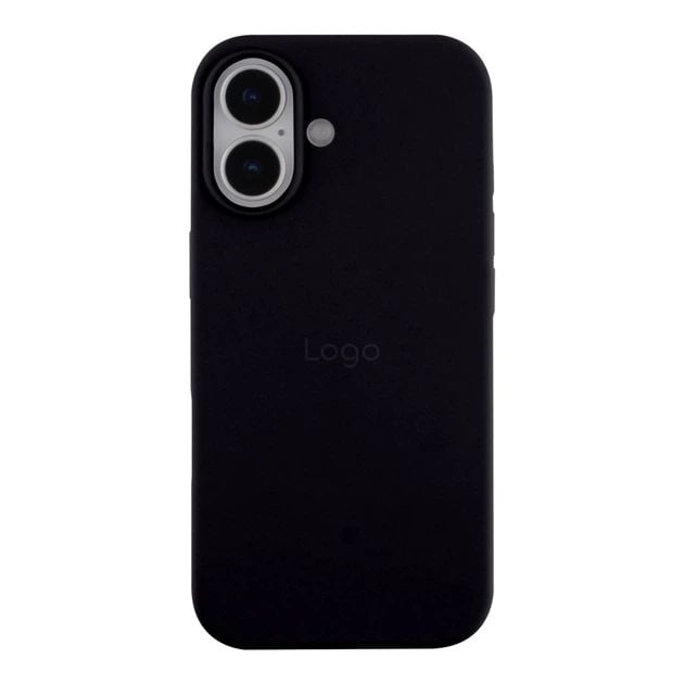 Чехол для смартфона МДА (Silicone Case logo) для Apple iPhone 17 (Черный) | Фото 2