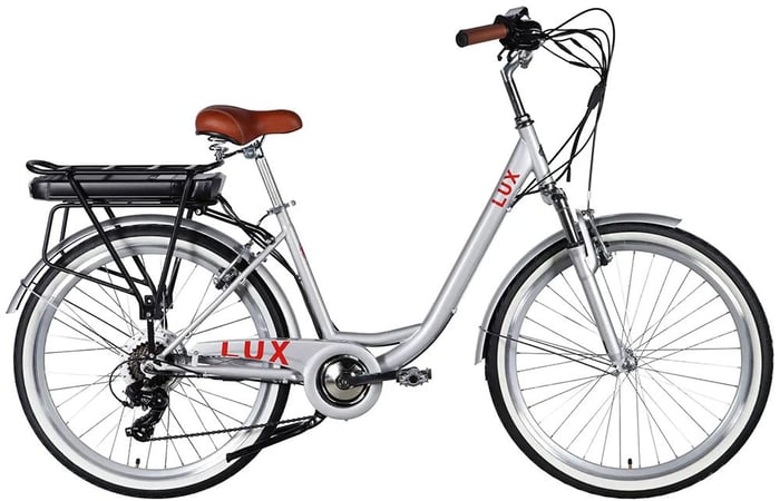 Електровелосипед Dorozhnik ELB-D-26-297 eLUX Vbr FR рама-17" 36B 13А*г 500Вт срiблястий 2026 | Фото 2