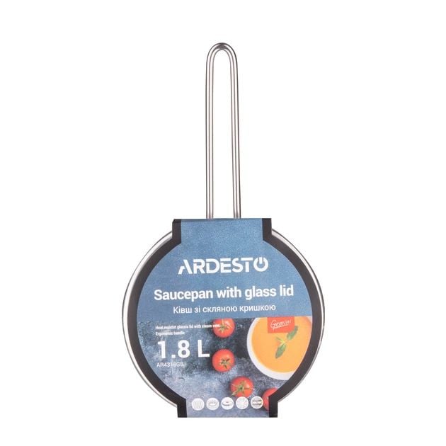 Ківш Ardesto AR4318GB 1,8л | Фото 3
