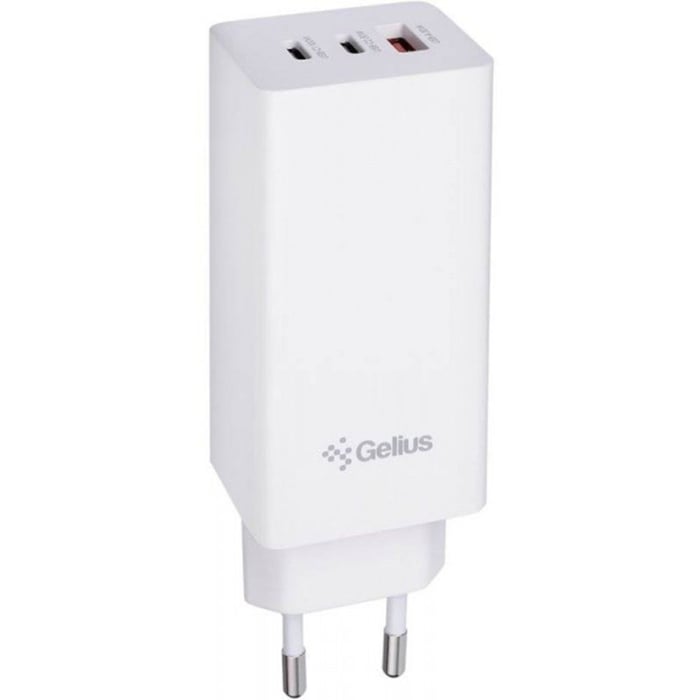 Мережевий зарядний пристрій Gelius Nimble GaN GP-HC061 100W White | Фото 2