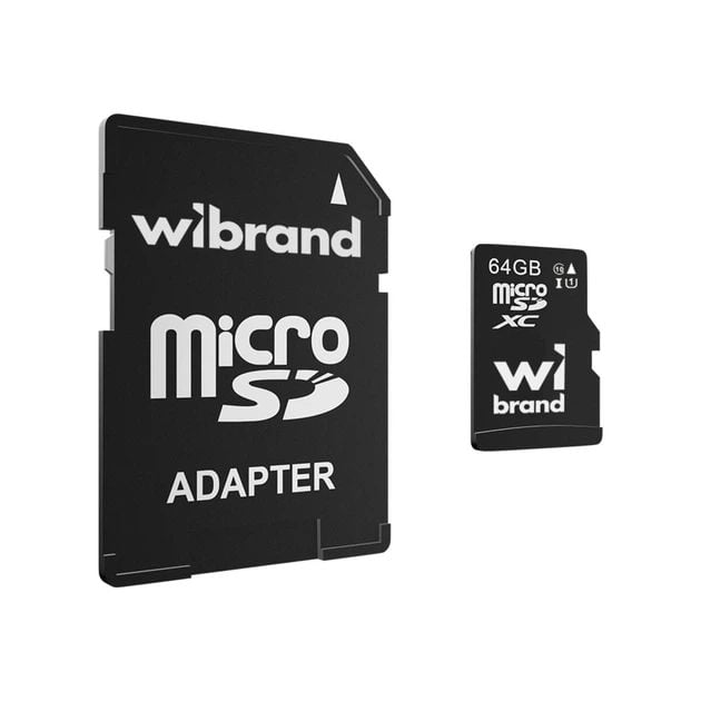 microSDXC(UHS-1)64Gb class 10 (ad SD) (WICDXU1/64GB-A) | Фото 3