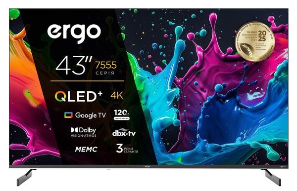 Телевизор Ergo 43JUQ7555 | Фото 2