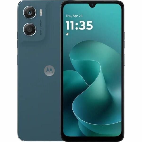 Смартфон MOTOROLA Moto G06 4/128Gb Tapestry (Blue) (PBA20018RS) | Фото 2
