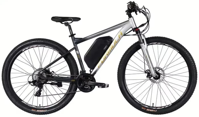 Электровелосипед Formula eF-1 DD CS рама-18,5" 48B 17.5А*ч 500Вт серебристо-черный 2026 (ELB-FR-29-252) | Фото 2