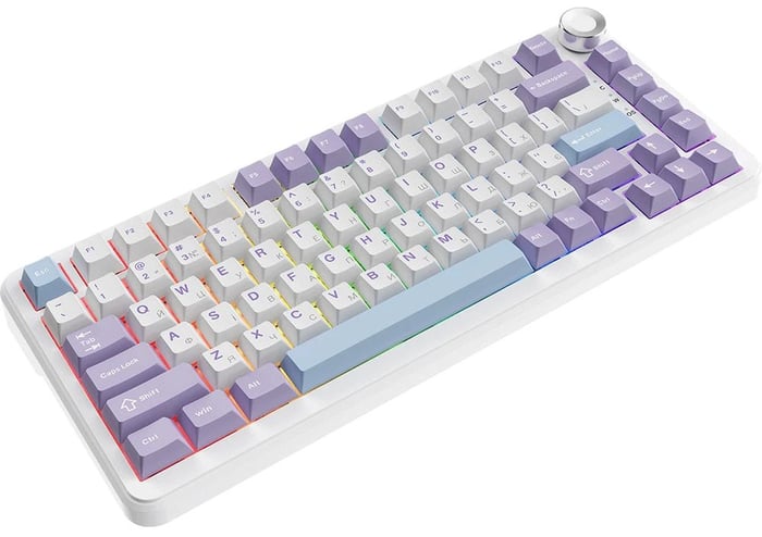 Клавиатура Ajazz AK820 MAX Magnetic switches-Purple-White-Blue-RGB (AK820MAX-WM-PWB) | Фото 3
