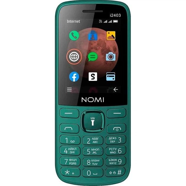 Мобільний телефон Nomi i2403 Dark Green(зелений) | Фото 2