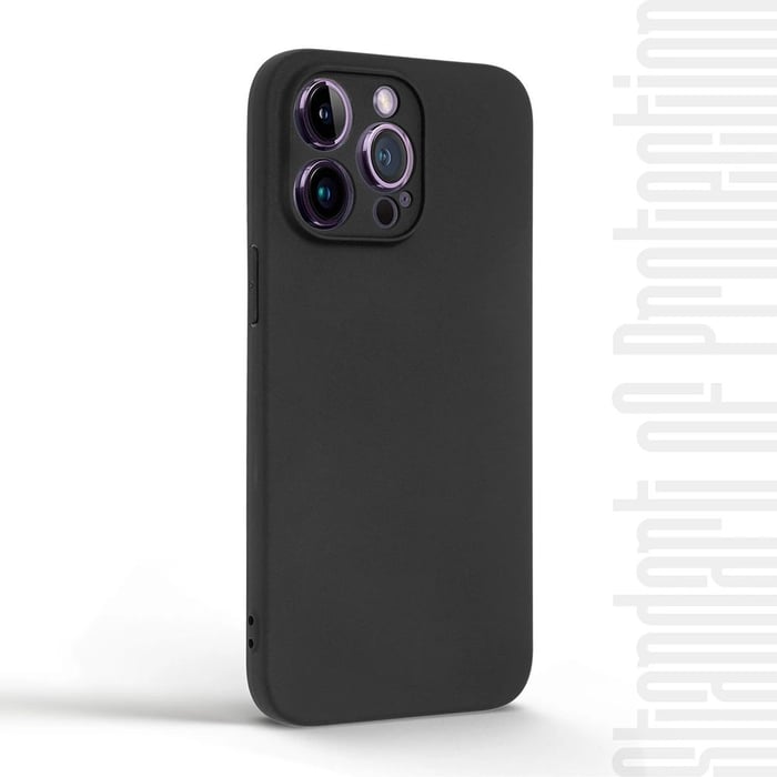 Чехол для смартфона ArmorStandart Matte Slim Fit Apple iPhone 14 Pro Max Camera cover Black (ARM83510) | Фото 3