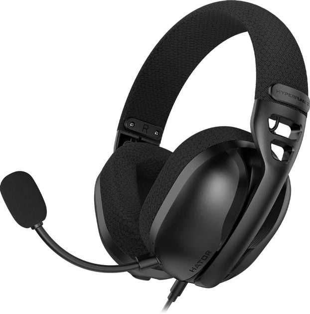 Навушники Ігрові Hator HYPERPUNK 3 Hi-Res (ESH01) black | Фото 3
