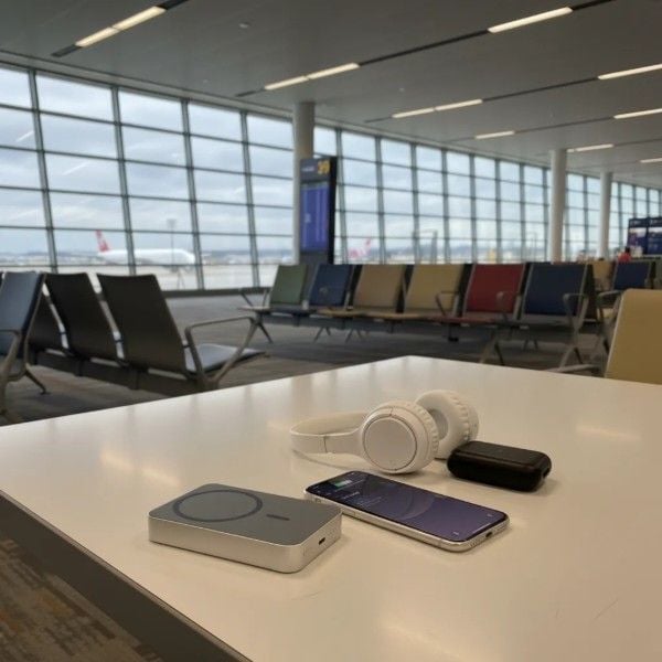 Аккумулятор Gelius Nexus Magnetic Wireless Charge GP-PBW110i 15W 10000mAh Titanium | Фото 3