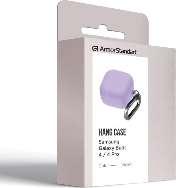 Чехол для смартфона ArmorStandart Hang Case для Samsung Galaxy Buds 4/4 Pro Violet (ARM90922) | Фото 3