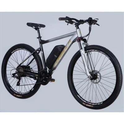 Электровелосипед Formula 29" AL eF-1 DD CS рама-21" 48B 12.5А*ч 500Вт серебристо-черный 2026 (ELB-FR-29-254) | Фото 3