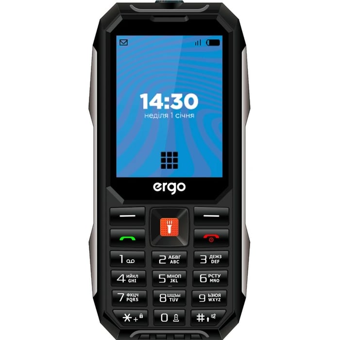 Мобільний телефон Ergo E283 Black | Фото 2